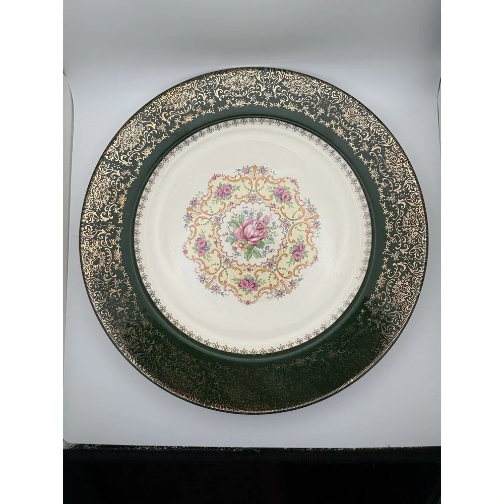 Salem Excellency 23K Gold Display Plate 9 7/8